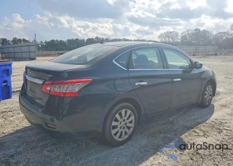 2015 Nissan Sentra S from USA, damaged, VIN 3N1AB7AP6FL692394